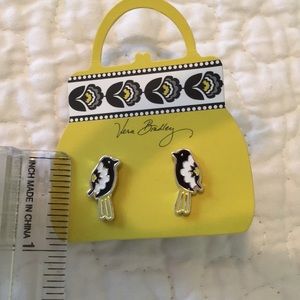 Vera Bradley bird earrings—new